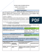 Habilidades Comunicativas. Estrategia Global de Mejora Escolar