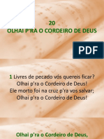 20 - Olhai P'ra O Cordeiro de Deus.ppsx