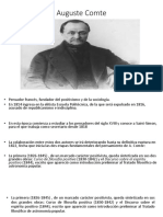 Auguste Comte, fundador del positivismo