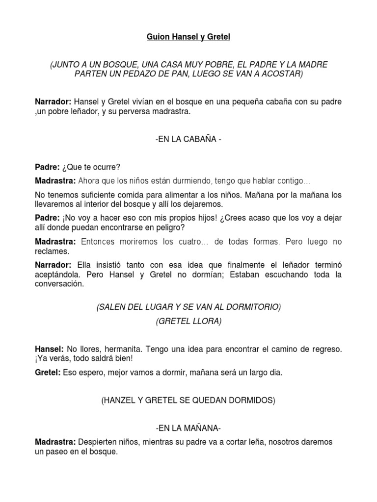 Hansel y Gretel (Obra de teatro breve) Hansel y Gretel Hansel y Gretel (Ópera)