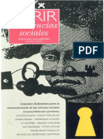 Abrir las ciencias sociales - Immanuel Wallerstein.pdf