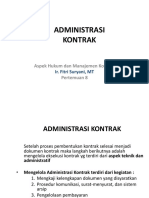 ASPEK HK&MK 08 Administrasi Kontrak