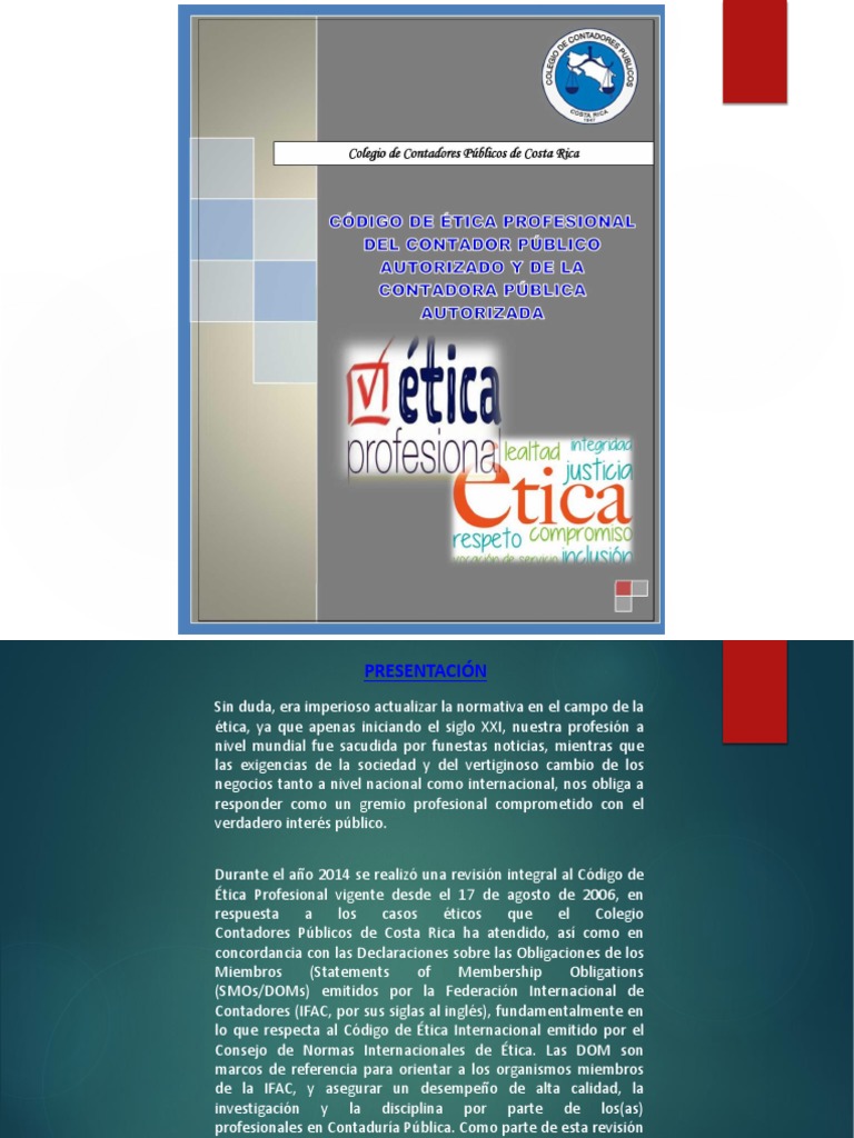 Código de Etica Profesional del Contador Público