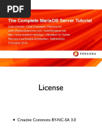 The Complete MariaDB Server Tutorial Amsterdam 2016