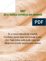 687 - És A Nossa Estrela Da Manhã - PPSX