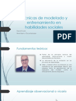 Técnicas de Modelado y Entrenamiento en Habilidades Sociales