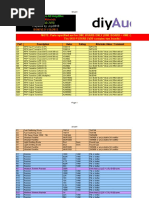 P DIYAB 2V20 DiyAB Amp Bom