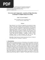 Overview and Comparative Analysis of Edge Detection Techniques in Digital Image Processing