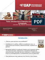 Clase 1. Introducción Al Derecho Constitucional Comparado