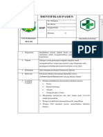 7.1.1 Sop Identifikasi Pasien +