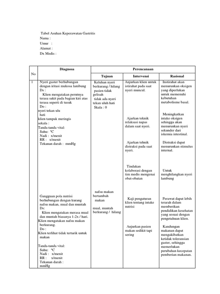 Interstitial gastritis