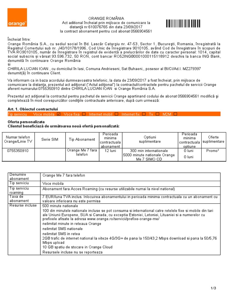 Act Aditional Incheiat Prin Mijloace De Comunicare La Distanta