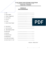 Form Data Mahasiswa PDF