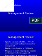 Management Review: EMS Implementation Workshop