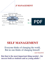 Self Management For Personal Success