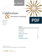 Californians Info Technology June 2009