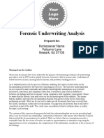 SAMPLE - Forensic Underwriting Audit