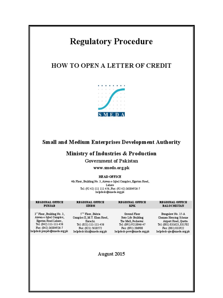 How To Open A Letter of Credit | PDF | Letter Of Credit | Banks