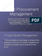Procurement Management Slides