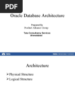 Oracle Database Architecture: Product Alliance Group