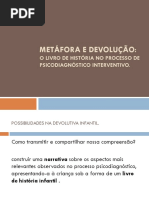 Metc3a1fora e Devoluc3a7c3a3o Livro de Histc3b3ria