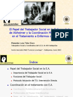 Trabajo Social y Alzheimer