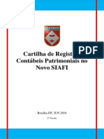 Cartilha de Registros Patrimoniais No Siafi