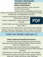 Industrialisasi Dan Dampak Lingkungan