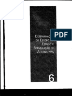 Capítulo 6 - Determinação Do Escopo Do Estudo e Formulação de Alternativas PDF
