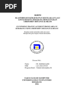 Download Klasterisasi Daerah Rawan Kecelakaan Lalu Lintas Di Kota Semarang Menggunakan Chebyshev Distance K-means by FasyaDzulFikriAkbar SN361928636 doc pdf
