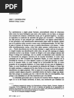 identidad - Hobsbawm