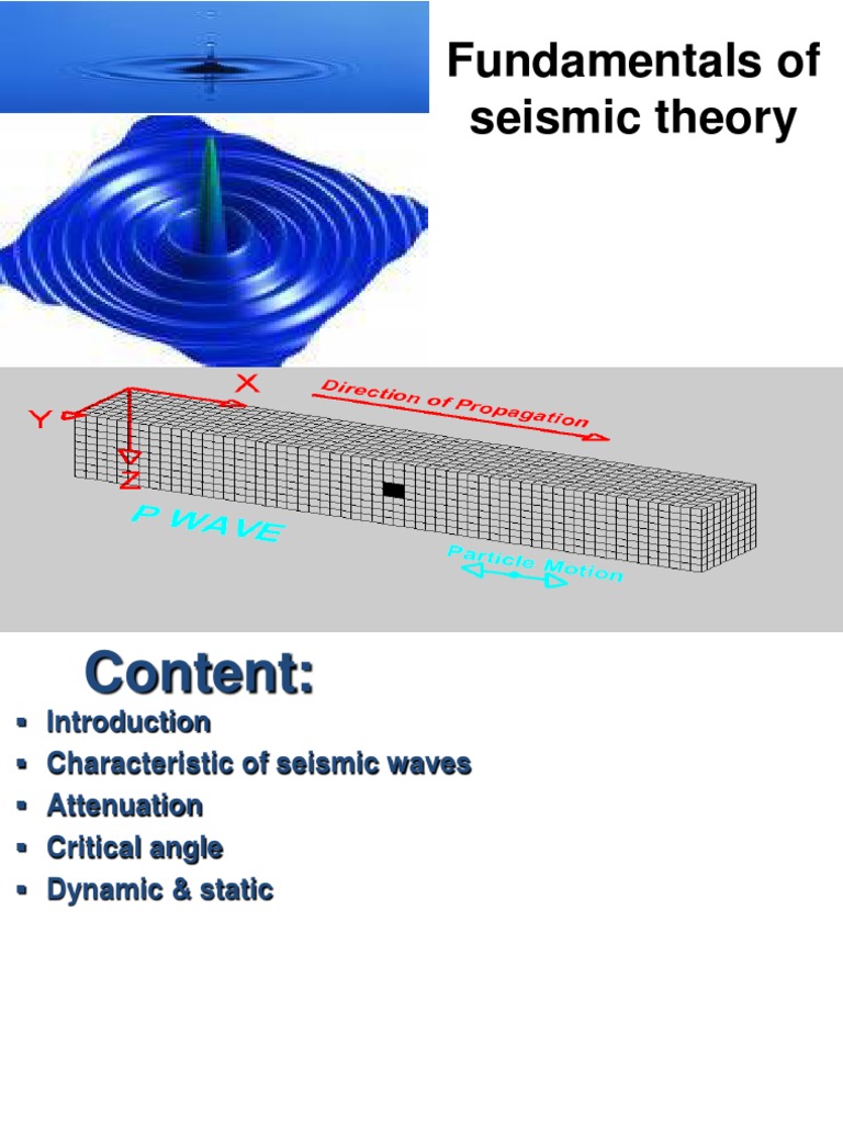 Seismic Wave Characteristics and Propagation | PDF | Waves | Attenuation