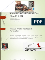 Analisis Kos-Faedah Pembaikan