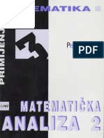 (Biblioteka Primijenjena Matematika) Petar Javor-Matematička Analiza 2-Element (2002) PDF