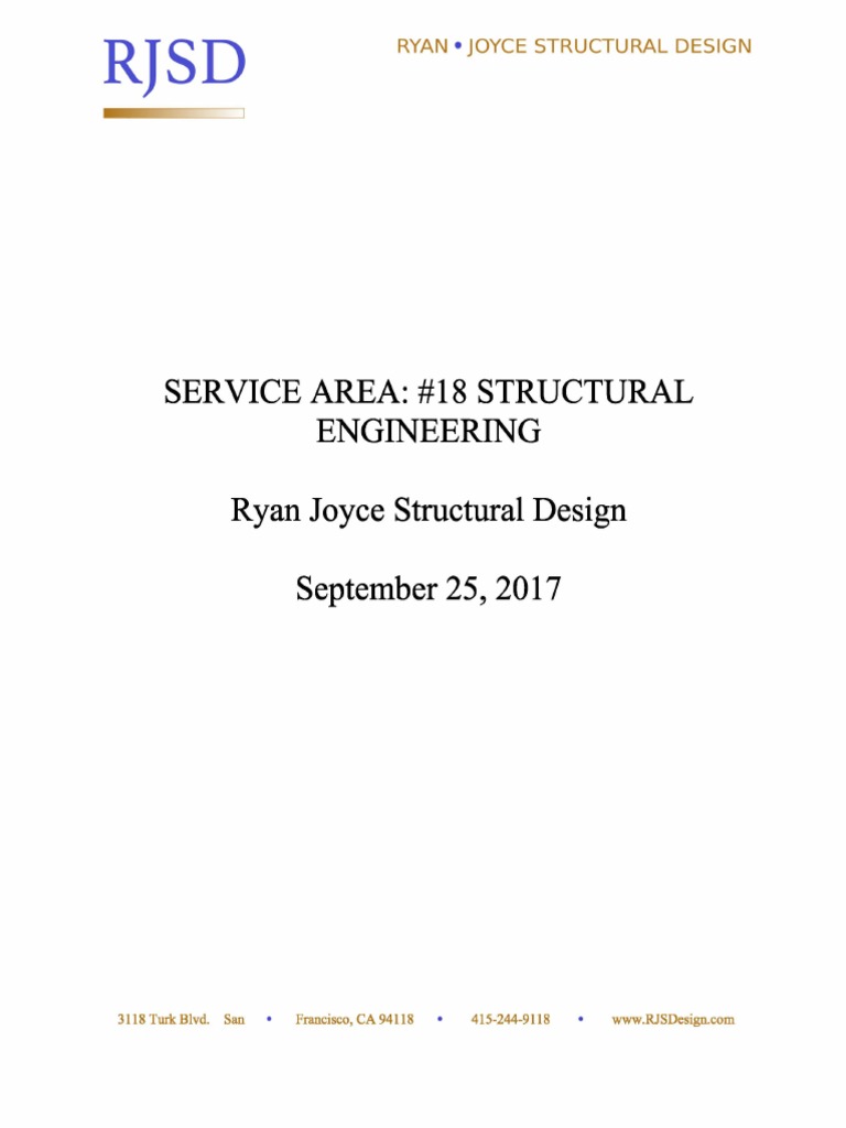 Ryan Joyce Structural Design-Structural Engineering - Redacted | PDF ...