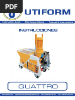 Proyectadora Mezcla Pre Humedecida