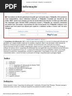 Arquitetura de Informação – Wikipédia, A Enciclopédia Livre