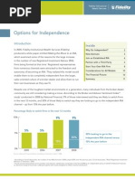 Options For Independence - Fidelity RIA White Paper