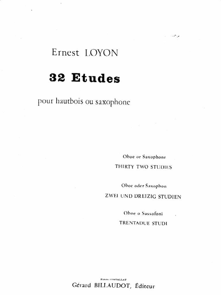 Metodo de Oboe, E. Loyon PDF