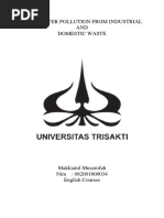 Land Water Pollution From Industrial And