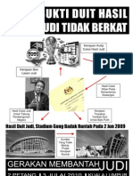 Duit Judi Tidak Berkat