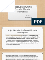 Obiectivele Și Funcțiile Fondului Monetar Internațional