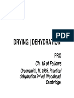 Drying - Dehydration: Ch. 15 of Fellows