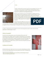 Common Acoustic Terminologies