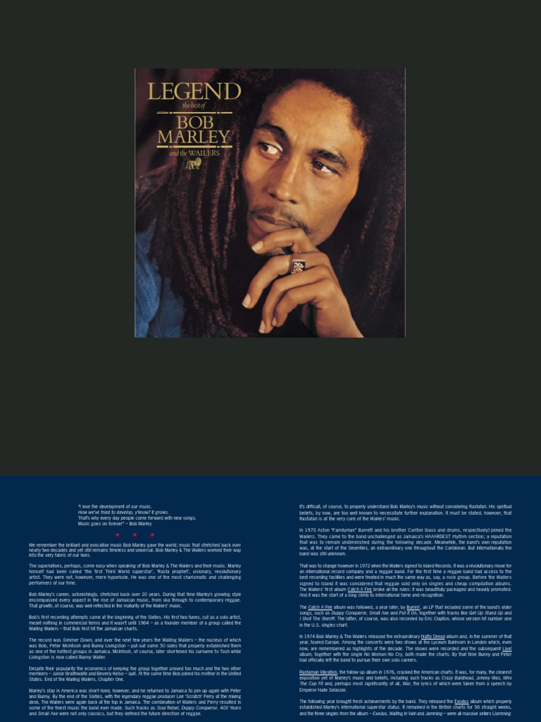 Bob marley songs list picture