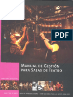 Manual de Gestión para Salas de Teatro PDF