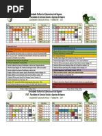 Calendário 2017 FAIT
