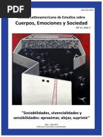 Sociabilidades, Vivencialidades y Sensibilidades.