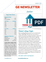 TCN Junior Newsletter - Fall 2017