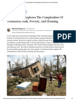 A New Study Explores the Complexities of Tornadoes, Risk, Poverty, And Housing